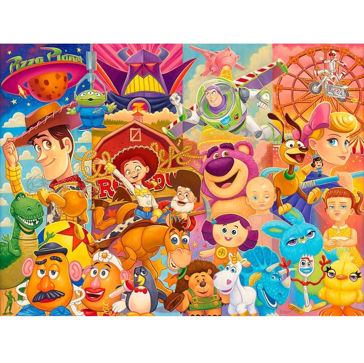 ディズニー Disney D23 ファインアート Tim Rogerson ディズニー